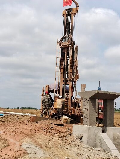 潜山工地施工用水井