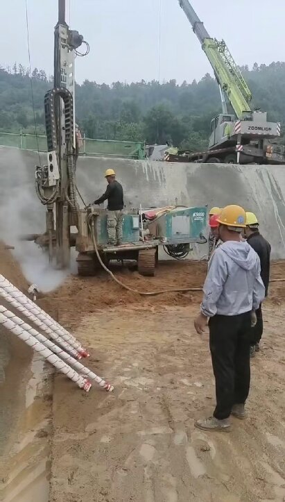 潜山工地施工用水井